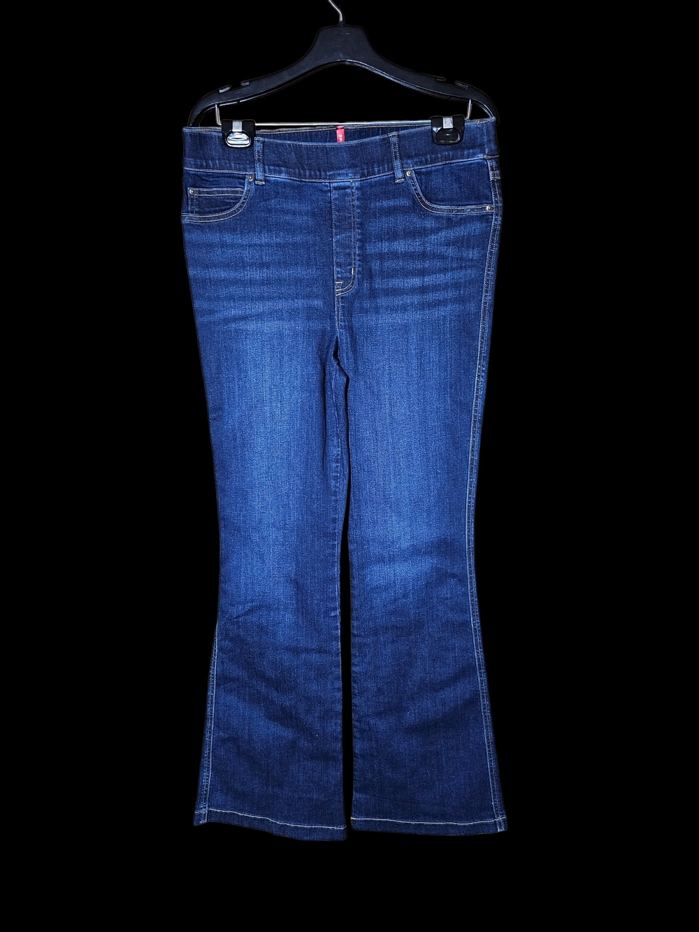 Spanx Women's Dark Blue Bootcut Jeans